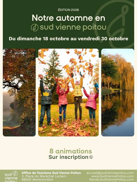 Notre Automne en Sud Vienne Poitou . 2026