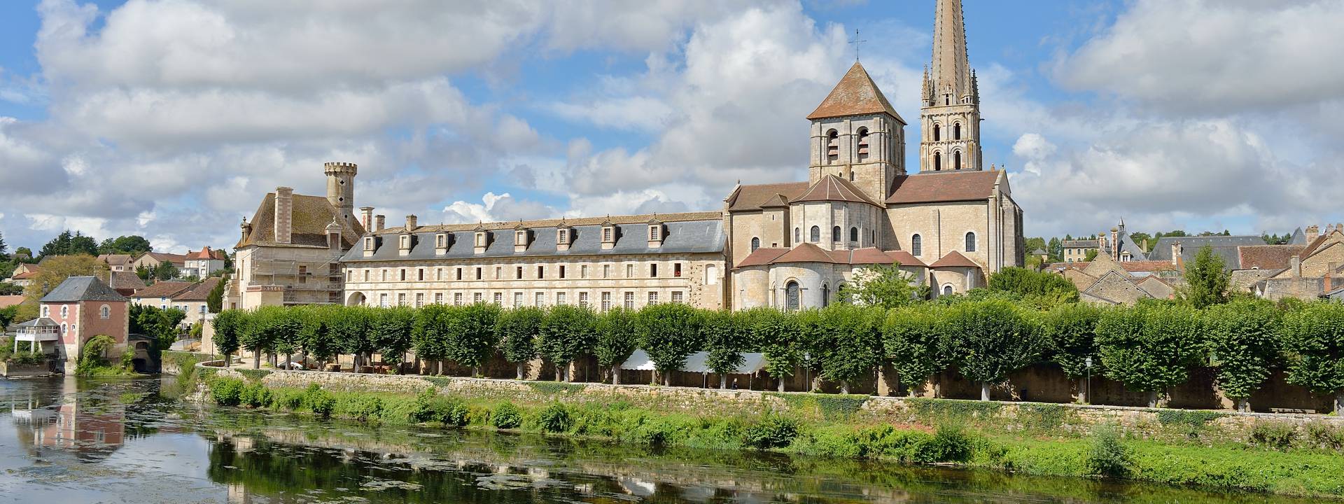 Abbaye de Saint-Savin en Sud Vienne Poitou