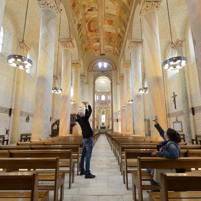 Abbaye Saint-Savin en Sud Vienne Poitou