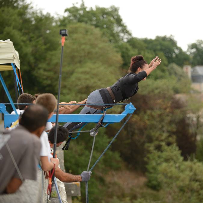 Saut à l'élastique en Sud Vienne Poitou
